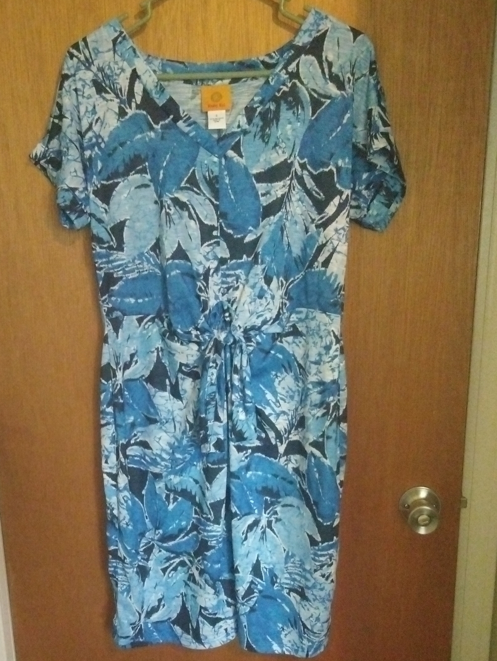 Tropical Tie Knot Vacation Dress